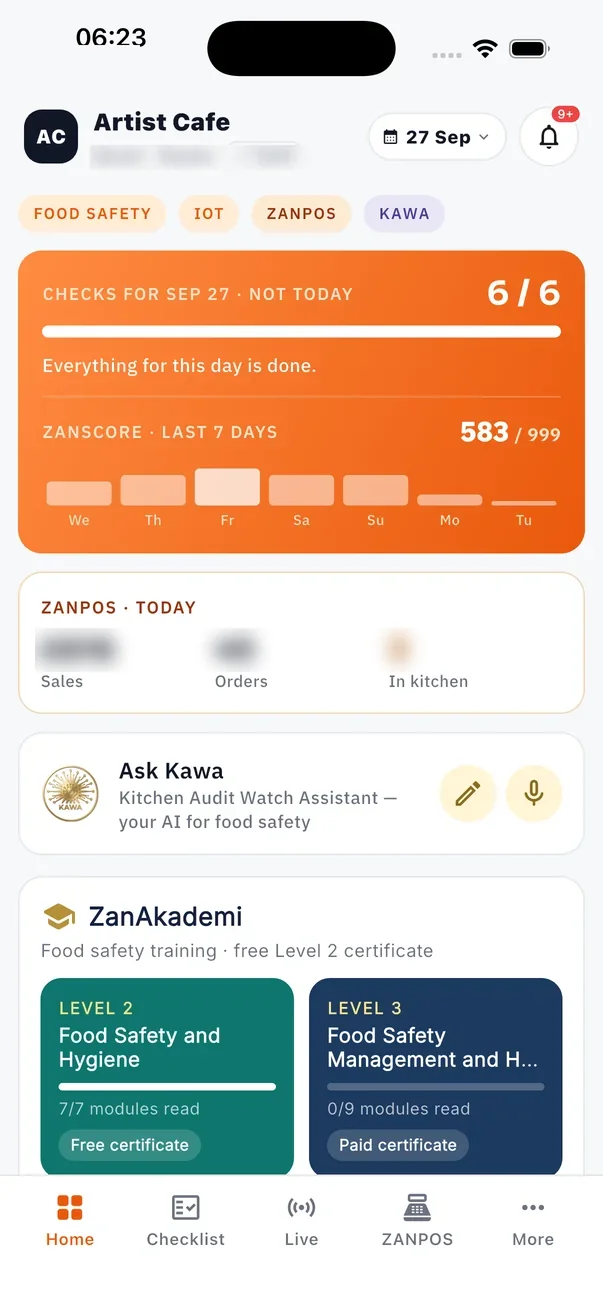 Zanspace Home App